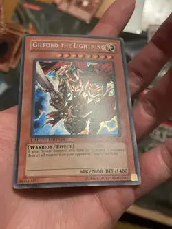 GILFORD THE LIGHTNING • SECRET RARE • CT2-EN001 • LIMITED EDITION • LP - Image 4