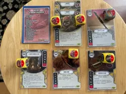Star Wars Destiny Smash Deck Collection #1 (6) 15 card decks Wicket, Poe, + - Image 5