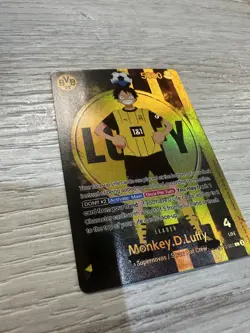 One Piece x BVB Borussia Dortmund Promo Card Monkey D. Luffy St13-003 - Sealed - Image 2