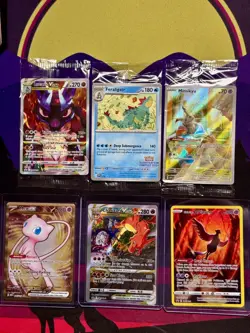 Pokemon Cards Promo Lot | Near Mint/Sealed | Charizard Lucario Mew Mimikyu - Image 1
