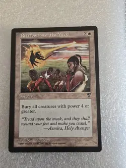 MTG Retribution of the Meek Visions Reserved List Rare Magic the Gathering - Image 1