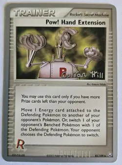 Pokemon Pow! Hand Extension 85/109 2005 World Championship Pokemon TCG LP - Image 1