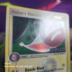 Holon's Electrode - EX Delta Species Stamped 21/113 Pokemon Holo Rare - Image 2