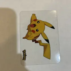 Pikachu Vintage Pokemon Lamincards Edibas 2006 Set Of 2 - Image 2