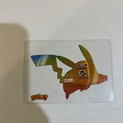 Pikachu Vintage Pokemon Lamincards Edibas 2006 Set Of 2 - Image 4
