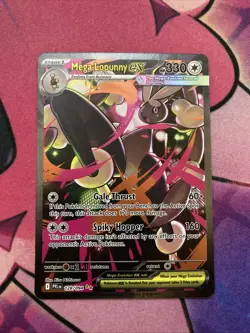 Mega Lopunny ex 128/094 Phantasmal Flames Holo Special Illustration Rare Pokemon - Image 1