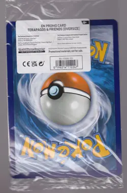 Pokemon TCG Terapagos and Friends Oversized Jumbo Promo Card Horizons Sealed - Image 2