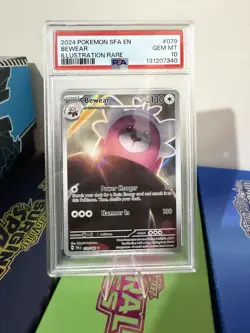 Pokemon TCG Bewear Illustration Rare Card 079/064 Shrouded Fable PSA 10 - Image 1