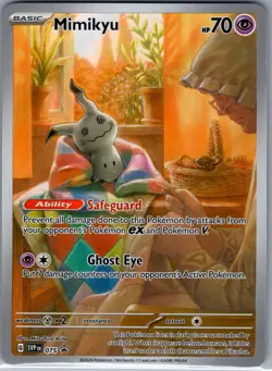Mimikyu SVP 075 SV: Scarlet & Violet Promo Cards - Pokemon Card - NM - Image 1