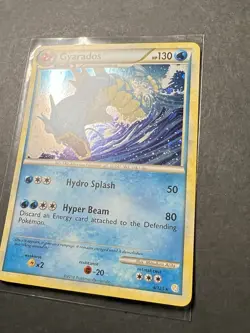 Gyarados 4/123 Holo Rare Pokemon Card HeartGold & SoulSilver HGSS PTCG - Image 2