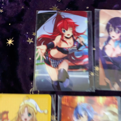 10 SET Gamers High School Dxd Hero Vol2 Illustration Card Rias Akeno Koneko Asia - Image 2