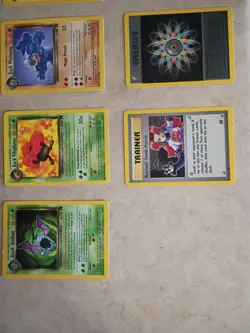 Pokemon Lot Vintage Cards TCG Old School WOTC team rocket 8 cards HP/LP regular - Image 3