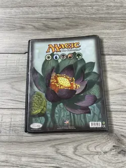 2009 Magic The Gathering Binder Playing Card Lotus Flower Vintage L Trading - Image 3