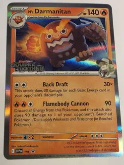 N's Darmanitan - 181 (Prerelease) 181 Sv: Scarlet & Violet Promo Cards Holo - Image 1