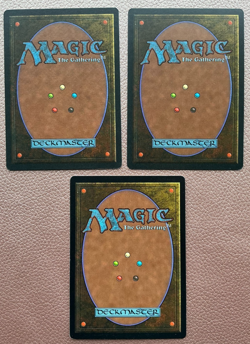 2 X Revised Lord of the pits and one other MTG Magic the gathering - Image 2
