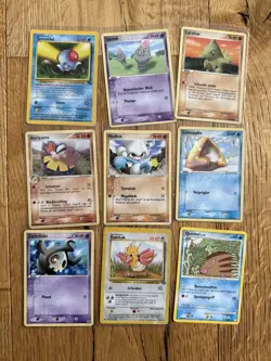Pokemon Karten Bulk (9 Stuck) U Deutsch U Verschiedene Sets / Zufallsauswahl - Image 1