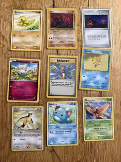 Pokemon Karten Bulk (9 Stuck) U Deutsch U Verschiedene Sets / Zufallsauswahl - Image 1