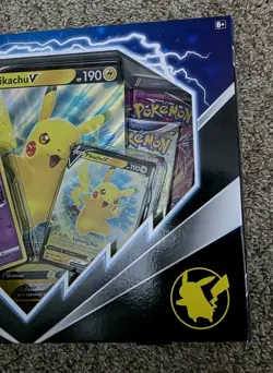 Pokemon TCG Pikachu V Box Boosters Brilliant Stars Fusion Strike - Image 3