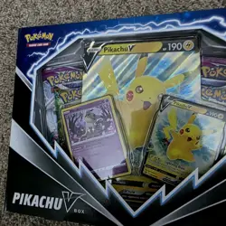 Pokemon TCG Pikachu V Box Boosters Brilliant Stars Fusion Strike - Image 4