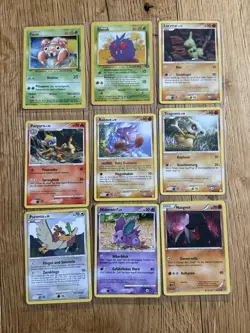 1. Pokemon Karten Bulk (9 Stuck) U Deutsch U Verschiedene Sets / Zufallsauswahl - Image 1
