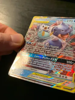 Carte Pokemon : Tortank et Tiplouf GX 38/236 Eclipse Cosmique Francaise - Image 3