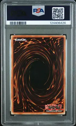 2007 YU-GI-OH! PROMO SHONEN JUMP VOL. 5 ISSUE 9 #EN016 THE WICKED ERASER PSA 8 - Image 2