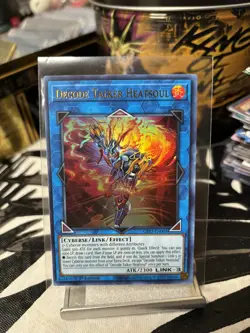Yu-Gi-Oh! Decode Talker Heatsoul 1st Ed. GFP2-EN005 Ultra Rare NM x1 - Image 1