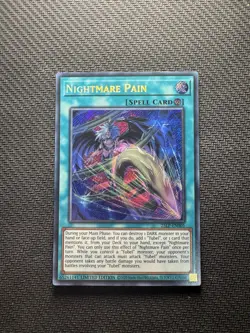 ??Yu-Gi-Oh! - Nightmare Pain - 25LP-EN005 - Secret Rare - NM?? - Image 1