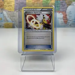 SHIPS SAME DAY Pokemon Card Ampharos Spirit Link 70/98 Trainer Item Tool 2015 - Image 1