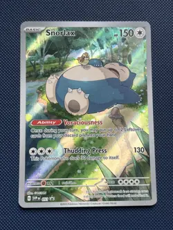 Pokemon TCG - Snorlax 151 Scarlet & Violet Promo 051 Black Star Promo Card - Image 1