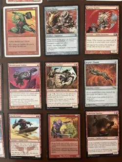 35 Goblins And An Ogre, Vintage and Modern MTG Card Lot, Crumbling Sanctuary - Image 3