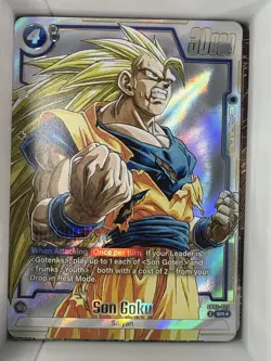 Son Goku - SB02-023 Alternate Art Manga Booster 02 Dragon Ball Card English - Image 1