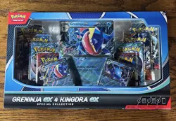 Pokemon Trading Card Game Greninja ex and Kingdra ex Special Collection Box - Image 1