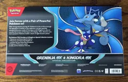 Pokemon Trading Card Game Greninja ex and Kingdra ex Special Collection Box - Image 2