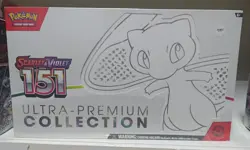 Pokemon Cards Mew 151 Ultra Premium Collection Box UPC Factory sealed Ripped - Image 1