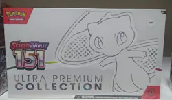 Pokemon Cards Mew 151 Ultra Premium Collection Box UPC Factory sealed Ripped - Image 2