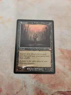 Entomb Retro Frame Foil Dominaria Remastered MTG NM - Image 1