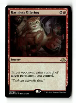 MTG | Harmless Offering | EMN | Foil | Moderately Played | English - Image 1