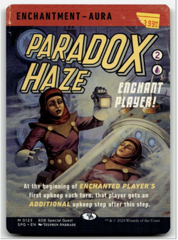 #123 Paradox Haze NM SHOWCASE 2025 MTG Edge of Eternities M - Image 1