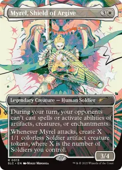 Myrel, Shield of Argive #13 Encyclopedia Countdown Kit Secret Lair Non-Foil MTG - Image 1