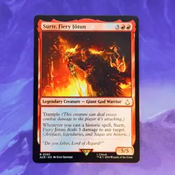 Surtr, Fiery Jotun 0293 ACR MTG Assassin's Creed Assasins Commander Red Jotun - Image 1