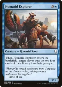 HOMARID EXPLORER X 4 N/M DOMINARIA MAGIC THE GATHERING - Image 1