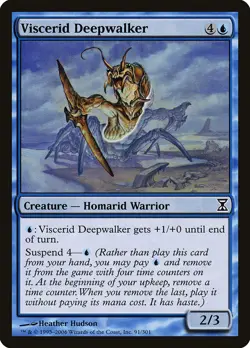 4x Viscerid Deepwalker - NM (Pack Fresh) - Time Spiral - SPARROW MAGIC - Image 1