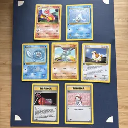 Pokemon First 1st Edition Base Set German Lot Of 6 NM-MP Charmeleon Commons - Image 1