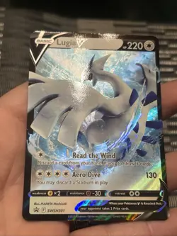 Pokemon TCG Lugia v SWSH301 Black Star Promo 2023 Sword & Shield - Image 2