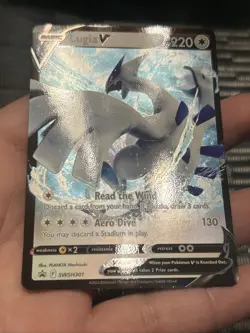 Pokemon TCG Lugia v SWSH301 Black Star Promo 2023 Sword & Shield - Image 3
