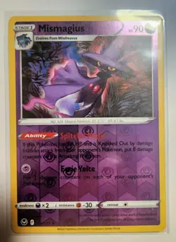 Pokemon - Mismagius 064/195 - Silver Tempest - Reverse Holo Rare - NM/M - Image 1