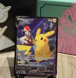 Pokemon! PSA 10 Pikachu V TG16/TG30 - Lost Origin Trainer Gallery - Image 1