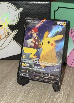 Pokemon! PSA 10 Pikachu V TG16/TG30 - Lost Origin Trainer Gallery - Image 2