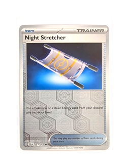 Night Stretcher 61/64 Reverse Holo Uncommon Shrouded Fable POKEMON TCG English - Image 1